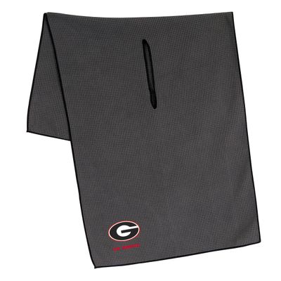 Team Effort Georgia Bulldogs Grey Microfiber Towel