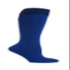 Blue Striped Youth Football Soccer Sport Knee High Socks(1 Pair), Black, Large view 1