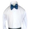 Classic Party Formal Tuxedo Suits Baby Boy Kid Men Satin Colors Bow Tie SM-XL (Medium (5-14 Years), Green Teal) view 4