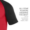 Augusta Sportswear Youth Wicking Short Sleeve Baseball Jersey Red/Black L view 3