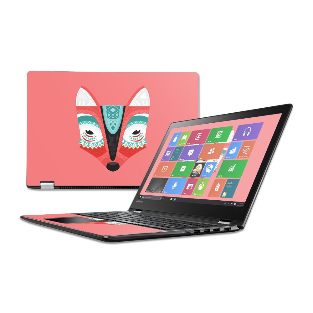 MightySkins Skin Compatible with Lenovo Flex 4 15" wrap Cover Sticker Skins Aztec Fox