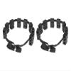 ZIPLINEGEAR Tree Saver Block Kit (for 2 Trees), Comes with Adjustable Straps for Trees up to 3FT in Diameter, 16 Heavy Duty Nylon Tree Saver Blocks Protect Tree Bark from Zip Line Cable view 2