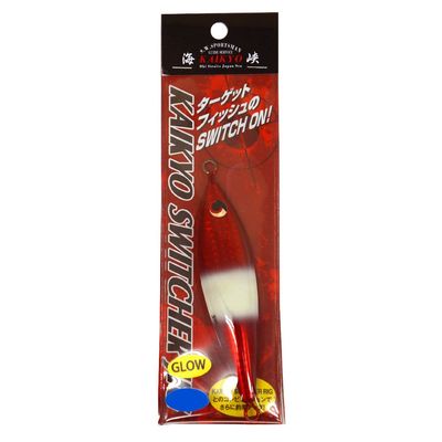 Kaikyo Metal Jig Lure, Switcher Jig, 5.6 oz (160 g), Red Glow Point