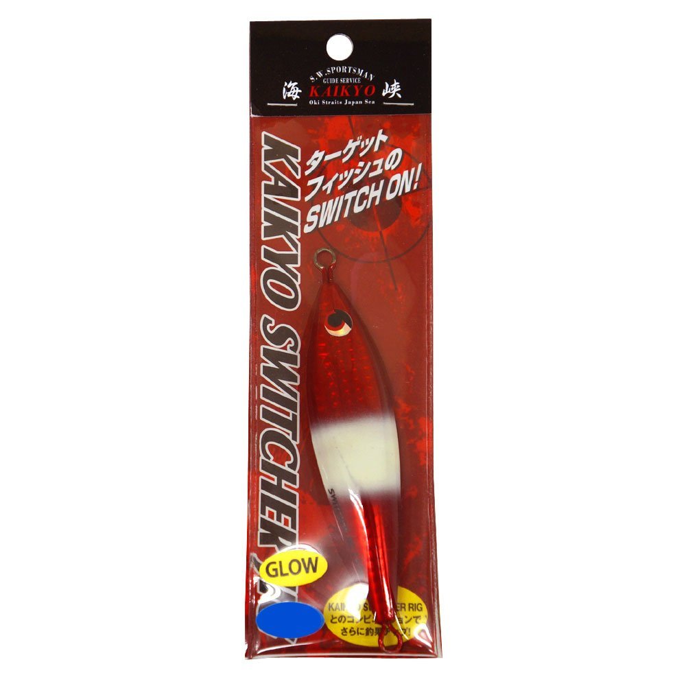 Kaikyo Metal Jig Lure, Switcher Jig, 5.6 oz (160 g), Red Glow Point