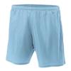 Youth Large Royal Blue 6" Poly Mesh Moisture Wicking Athletic Shorts view 1