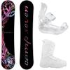 Camp Seven Package Featherlite Snowboard 147 cn-System Lux Bindings-Siren Lux Women's Snowboard Boots-7 view 1