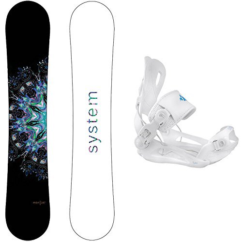 Package-System MTNW Women's Snowboard-147 cm-System Lux Bindings
