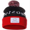 American Cities Arizona Phoenix Arch Letters Pom Pom Knit Hat Cap Beanie view 1