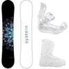 System Package MTNW Women's Snowboard-144 cm Lux Bindings-Siren Lux Women's Snowboard Boots-10 view 1