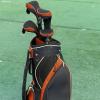 Andux 2 Pack Long Neck Golf Hybrid Club Head Covers Dial No. Tag CTMT-01 Black/Orange view 3