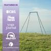 Yoga Trapeze Versatile Fitness Yoga Stand for Home & Outdoor | Easy 5-Min Setup | Supports Yoga Aerial Silks, Swings, Hammocks, Olympic Rings | Stable Solid Aluminum Supports Max 600lbs view 4