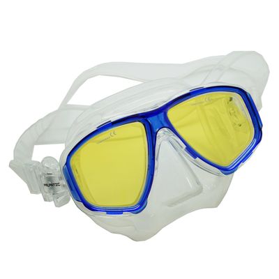 Scuba Choice Colored Anti-UV Lenses Snorkeling/Dive Mask, Blue