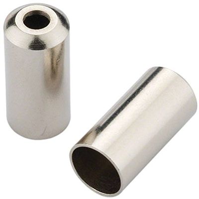 Uc Brake Housing End 5Mm Brass, Premium Silver 200/Bottle