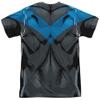 BATMAN Nightwing Blue Costume All-Over Front/Back T-Shirt, XX-Large view 2