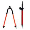 Mini Bipod Mini Prism Pole with Swiss-Style Tip Combo Kit view 1