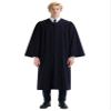 Newrara Unisex Premium Matte Graduation Gown Only (XX-Small 39(4'6"-4'8"), Black) view 4