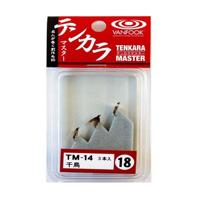VANFOOK TM-14 Tenkara Master #18 Houndstooth