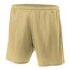 Adult Medium Vegas Gold 9" Poly Mesh Moisture Wicking Athletic Shorts view 1