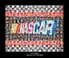 Nascar Mosaic Print Art Designed Using Over 100 of the Greatest Nascar drivers of All Time. 8x10" Matted Print view 2