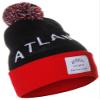 American Cities Boston Massachustts Arch Letters Pom Pom Knit Hat Cap Beanie view 3