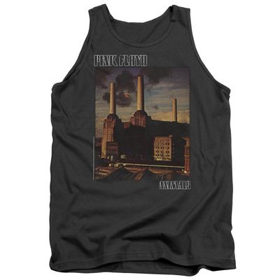 Pink Floyd - Animals Album Cover - Adult Tank Top - Medium Gray