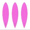 3 Sets of Ruthless R4X (Standard/Slim/Pear/Kite) Dart Flights Plus 3 Sets of Black Nylon Dart Flight Protectors (Fluro Pink Pear) view 3