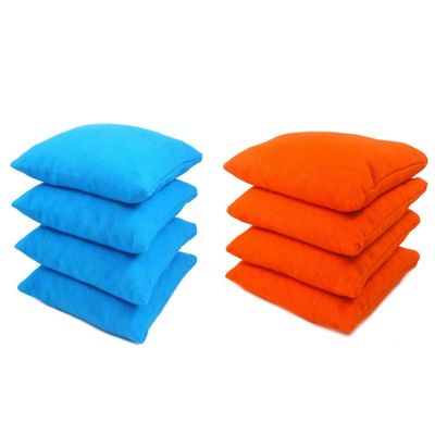 Get Outside Games 8 Classic Series Cornhole Bags  All Weather/Weather Resistant (Turquoise & Orange)