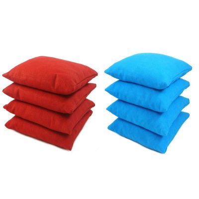 Get Outside Games 8 Classic Series Cornhole Bags All Weather/Weather Resistant (Red & Turquoise)
