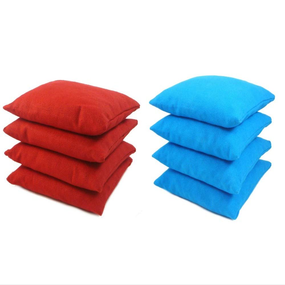 Get Outside Games 8 Classic Series Cornhole Bags  All Weather/Weather Resistant (Red & Turquoise)
