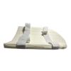 Gunn & Moore GM | Cricket | Thigh Pad | 909 | Dual Layered High-Density Foam | Soft Elasticated Straps | White | Adult Ambidextrous view 3
