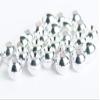 Blue Wing Olive Tungsten Beads for Fly Tying - 100 Pack (Silver, 3.8 mm (13/64")) view 1