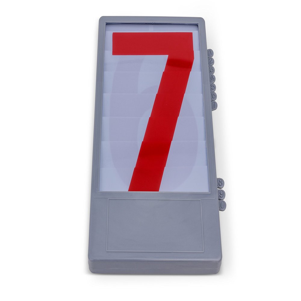 TRENAS Red Digit Cassette for Score Boards