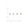 CoutureJewelers 10k Set of 4-4mm Spacer Beads view 2