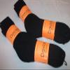 davido Mens Socks crew made in italy 100% cotton 8 pairs (9-11, black) view 2