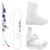 Package-Camp Seven Dreamcatcher Snowboard 139 cm-System Lux Bindings-Siren Lux Women's Snowboard Boots-10 view 1