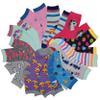 Different Touch 12 Pairs Pack Kids Girls Colorful Creative Fun Novelty Design Crew Socks (6-8, Assorted) view 4