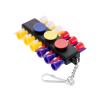1Pcs Outdoor Golf Tee Holder Carrier 12 Wooden Golf Ball Tees+3 Ball Markers+Keychain
