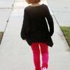 City Threads Sharkbite Shark Bite Girls Long Sleeve Tshirt Dress - Casual Everyday Cute Top Tunic Blouse Soft Natural Cotton Perfect for Sensitive Skin SPD Sensory Friendly, Hot Pink, 6 view 3