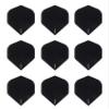 3 Sets of Ruthless R4X (Standard/Slim/Pear/Kite) Dart Flights Plus 3 Sets of Black Nylon Dart Flight Protectors (Black Standard) view 2