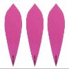 3 Sets of Ruthless R4X (Standard/Slim/Pear/Kite) Dart Flights Plus 3 Sets of Black Nylon Dart Flight Protectors (Fluro Pink Kite) view 3