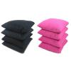 Get Outside Games 8 Classic Series Cornhole Bags  All Weather/Weather Resistant (Black & Hot Pink) view 1