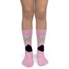 Spotlight Hosiery Junior's Groomsmen/Ring Bearer Wedding Argyle Dress Socks-Light Pink/Black/Light Gray view 1