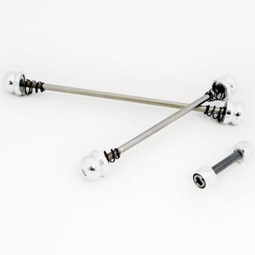 Q2 Black Qr Rear 135Mm Cromo, Alloy W/Cromoly Spindle 10Mm