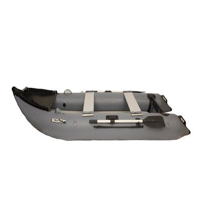 The Ultimate Kayak Alternative - SCOUT365 Portable Inflatable Boat (Grey)
