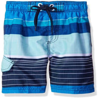Kanu Surf Little Boys Viper Quick Dry Beach Swim Trunk, Viper Navy, Medium (5/6)
