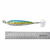 3pcs 4.5oz Fish WOW! Fish Metal Bait Jig 4-1/2oz Mega Live Lure with a Treble Hook - Blue Sardine view 2