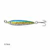 3pcs 4.5oz Fish WOW! Fish Metal Bait Jig 4-1/2oz Mega Live Lure with a Treble Hook - Blue Sardine view 4