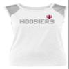 Camp David Sleeveless Mesh Panel Tee, Xx-Large, White,Indiana Hoosiers view 1