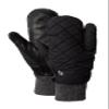 HORZE Adult Padded Warm Winter 3-Finger Horseback Riding Equestrian Mittens for Extra Rein Grip - Black - 7 view 1