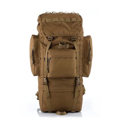 Mastiff Outdoor Tan Adventure Rucksack MOLLE Hiking Camping Gear Travel Survival Functional Backpack